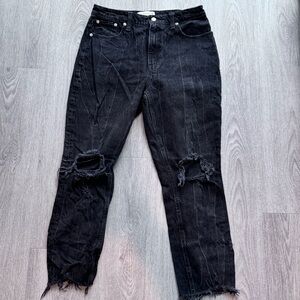 Worm once Size 29! High Rise Mom Curve Love